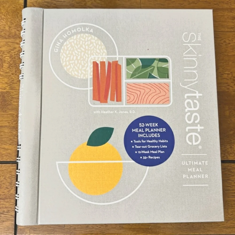 The Skinnytaste Ultimate Meal Planner Book by Gina Homolka and Heather K. Jones